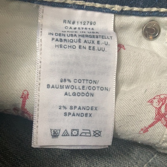 True Religion, size 25 skinny jeans - Picture 5 of 7